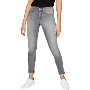 Athleta Sculptek Cropped Stretch Jeans Size 6 Gray